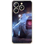 Чохол BoxFace Realme Note 70 Silver Car