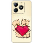 Чохол BoxFace Realme Note 70 Teddy Bear Love