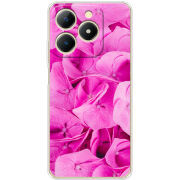 Чохол BoxFace Realme Note 70 Pink Flowers