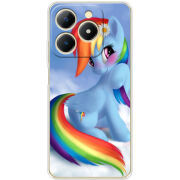 Чохол BoxFace Realme Note 70 My Little Pony Rainbow Dash
