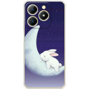 Чохол BoxFace Realme Note 70 Moon Bunny