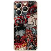 Чохол BoxFace Realme Note 70 Marvel Avengers