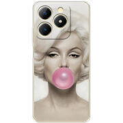 Чохол BoxFace Realme Note 70 Marilyn Monroe Bubble Gum