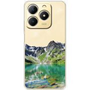 Прозорий чохол BoxFace Realme Note 70 Green Mountain