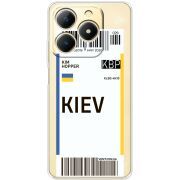 Прозорий чохол BoxFace Realme Note 70 Ticket Kiev