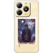 Прозорий чохол BoxFace Realme Note 70 Stranger Things