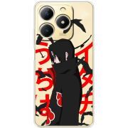 Прозорий чохол BoxFace Realme Note 70 Учиха Итачи