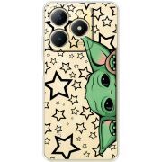 Прозорий чохол BoxFace Realme Note 70 Baby Yoda