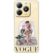 Прозорий чохол BoxFace Realme Note 70 VOGUE