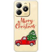 Прозорий чохол BoxFace Realme Note 70 Holiday Car