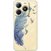 Прозорий чохол BoxFace Realme Note 70 Feather