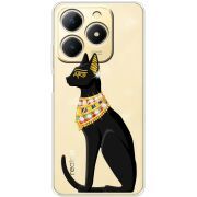 Чохол зі стразами Realme Note 70 Egipet Cat