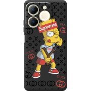 Чорний чохол BoxFace Realme Note 70 Yellow Fun
