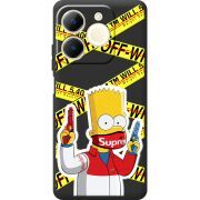 Чорний чохол BoxFace Realme Note 70 White Bart