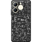 Чорний чохол BoxFace Realme Note 70 E=mc2