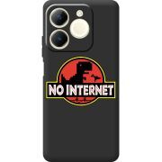 Чорний чохол BoxFace Realme Note 70 No Internet