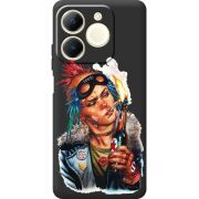 Чорний чохол BoxFace Realme Note 70 Tanker Girl