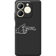 Чорний чохол BoxFace Realme Note 70 Pew Pew