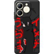 Чорний чохол BoxFace Realme Note 70 Учиха Итачи