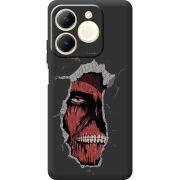 Чорний чохол BoxFace Realme Note 70 Нападение на Титана