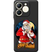 Чорний чохол BoxFace Realme Note 70 Cool Santa
