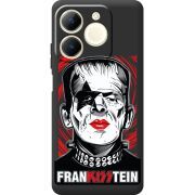 Чорний чохол BoxFace Realme Note 70 Frankisstein