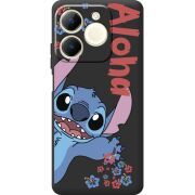 Чорний чохол BoxFace Realme Note 70 Гавайський гість Stich