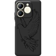 Чорний чохол BoxFace Realme Note 70 Dove