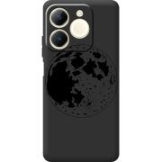 Чорний чохол BoxFace Realme Note 70 Planet