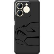 Чорний чохол BoxFace Realme Note 70 Sportcar