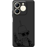 Чорний чохол BoxFace Realme Note 70 