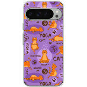 Чохол BoxFace Google Pixel 10 Pro XL Yoga Cat