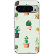 Чохол BoxFace Google Pixel 10 Pro XL L-green Cacti
