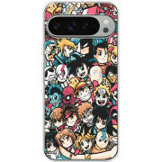 Чохол BoxFace Google Pixel 10 Pro XL Anime Stickers