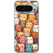 Чохол BoxFace Google Pixel 10 Pro XL Котики муркотики