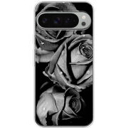 Чохол BoxFace Google Pixel 10 Pro XL Black and White Roses