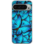 Чохол BoxFace Google Pixel 10 Pro XL лазурные бабочки