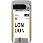 Прозорий чохол BoxFace Google Pixel 10 Pro XL Ticket London