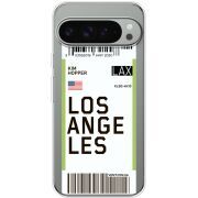 Прозорий чохол BoxFace Google Pixel 10 Pro XL Ticket Los Angeles