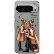 Прозорий чохол BoxFace Google Pixel 10 Pro XL Mommy Is My BFF