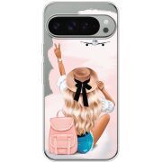 Прозорий чохол BoxFace Google Pixel 10 Pro XL Travel Girl