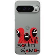 Прозорий чохол BoxFace Google Pixel 10 Pro XL siquid game люди в красном