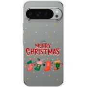 Прозорий чохол BoxFace Google Pixel 10 Pro XL Merry Christmas