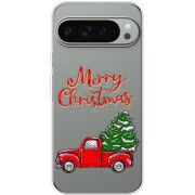 Прозорий чохол BoxFace Google Pixel 10 Pro XL Holiday Car