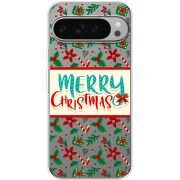 Прозорий чохол BoxFace Google Pixel 10 Pro XL Vintage Christmas Pattern