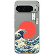 Прозорий чохол BoxFace Google Pixel 10 Pro XL Большая волна в Канагаве