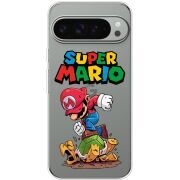 Прозорий чохол BoxFace Google Pixel 10 Pro XL Super Mario