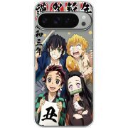 Прозорий чохол BoxFace Google Pixel 10 Pro XL Незуко та друзі