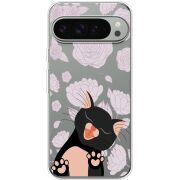 Прозорий чохол BoxFace Google Pixel 10 Pro XL Meow