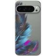 Прозорий чохол BoxFace Google Pixel 10 Pro XL Feathers